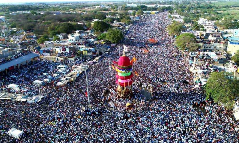 Karnataka's biggest Ratha Yatra: Kotturu Ratha Yatra at Kudligi in ...