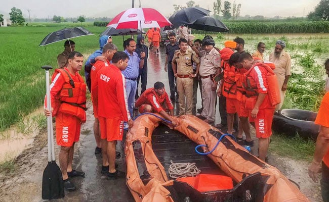 Over 55 Dead In Rain In North India; Yamuna Above Danger Mark In Delhi
