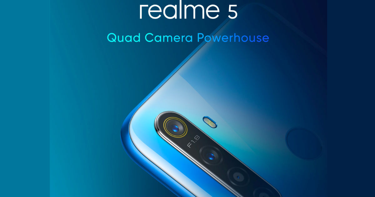 Realme 5 and Realme 5 Pro India launch today: price, specifications, and more – 91mobiles