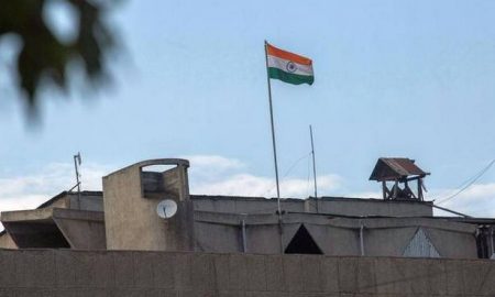 Jammu and Kashmir State flag removed from Civil Secretariat in Srinagar