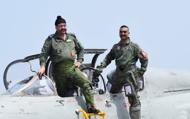 IAF Chief flies Mig-21 sortie with Wg Cdr Abhinandan Varthaman