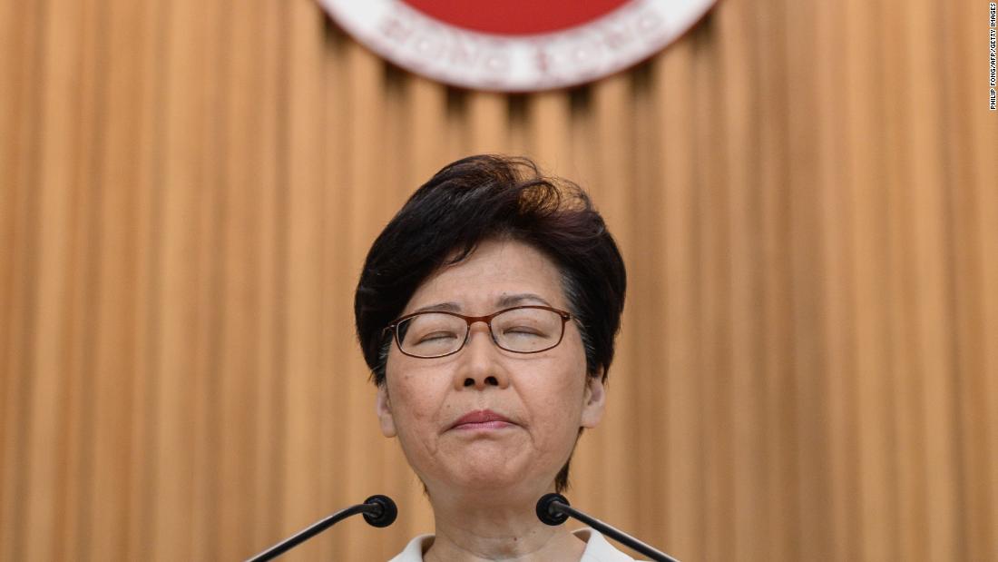 After months of protests, Hong Kong leader Carrie Lam withdraws bill that started it all