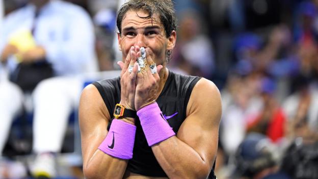 US Open 2019: Rafael Nadal beats Daniil Medvedev to win 19th Grand Slam title