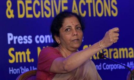 Task force in process to identify infra projects, says Finance Minister Nirmala Sitharaman