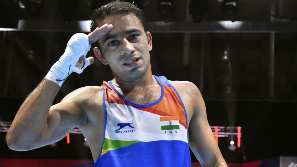 Amit Panghal creates history, first Indian male boxer to reach