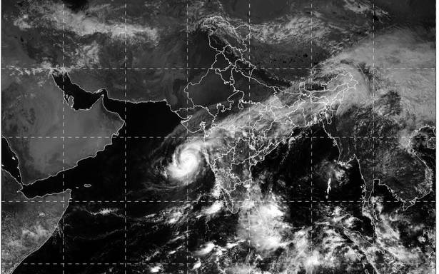 Cyclone Kyarr whips up the Arabian Sea waters, starts on a strengthening cycle
