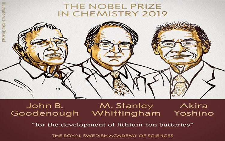 Chemistry Nobel Awarded For Development Of Li-ion Batteries | IndSamachar