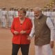 Top news photos: Angela Merkel in India, 64th Karnataka Rajyotsava celebrations, and more