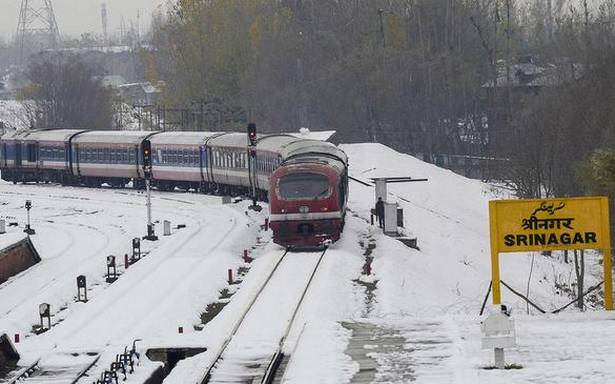 Trains to run again in Kashmir Valley